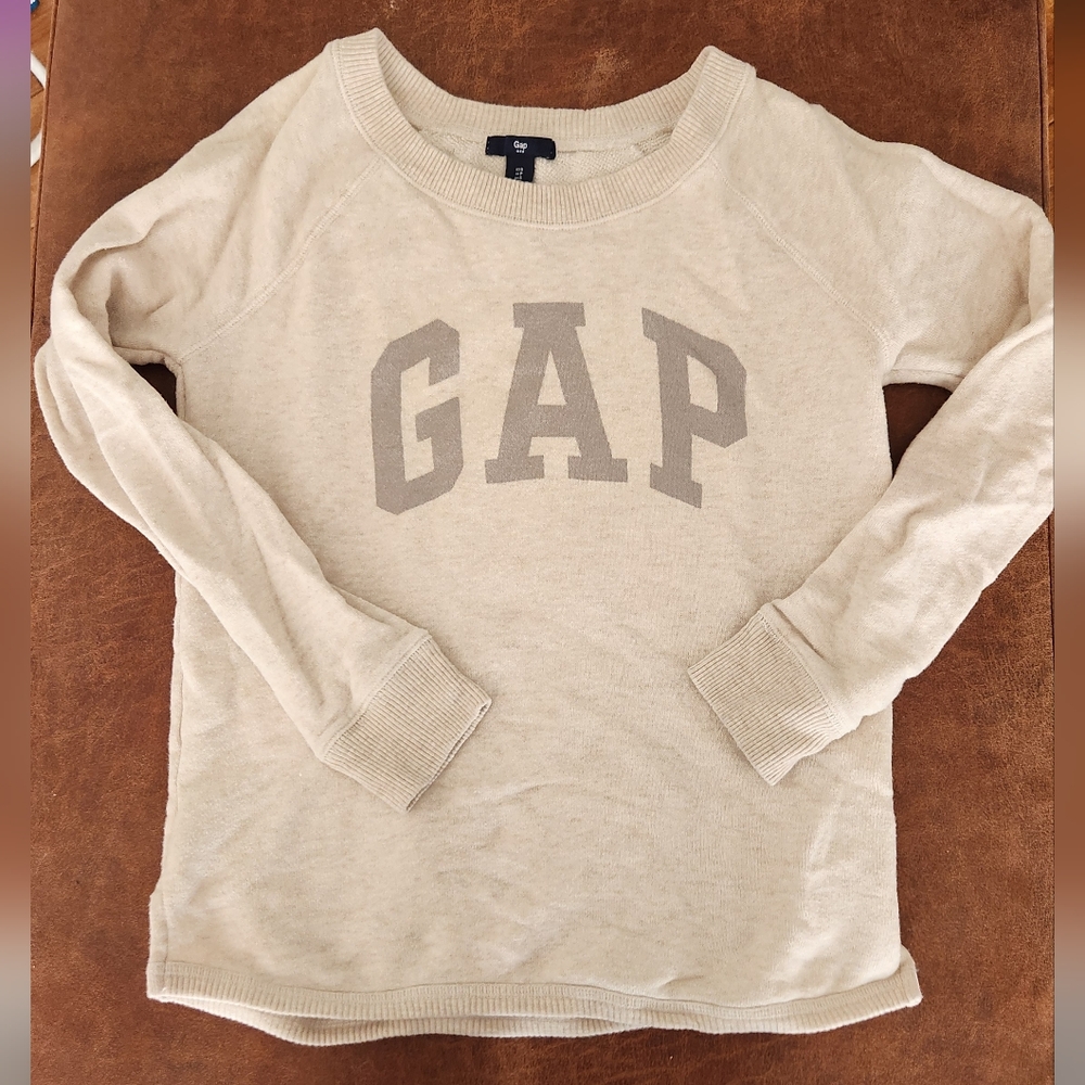 GAP Logo Beige Sweater